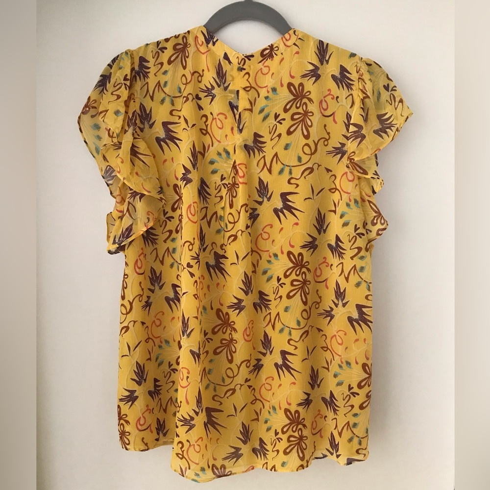 A.L.C. 100% silk top. - Picture 4 of 10